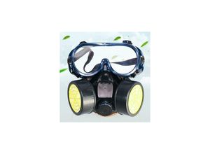 9420541041996 - Eting - Atemschutzmaske wiederverwendbarer Filter-Atemschutz mit Schutzbrille staubdichte Anti-Gas-Schutzmaske zum Malen