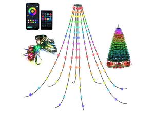 9441000433503 - Christbaumbeleuchtung Tanzhalle 160 led Lichterkette APP-Kontrolle PartyLicht