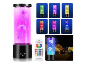 9441001395022 - Vingo - led Quallen Lavalampe Mit Fernsteuerung Lava Lampe Nachtlicht Jellyfish rgb - rgb