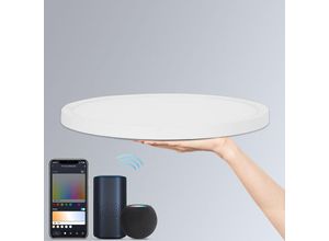 9441001452800 - 24W Smart led Deckenleuchte dimmbar flach für Büro rgb Alexa Lampe Küche Bürolampe - Weiß - Vingo