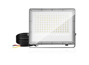 9441002002981 - 100W led Fluter Flutlicht led Strahler IP65 Wasserdicht Außenstrahler Outdoor-Sicherheitsleuchte für Garten Garage 6000K - Kaltweiß - Hengda