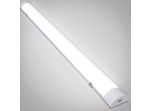 9441002467636 - Hengda - led Feuchtraumleuchte Deckenleuchten Keller Keller Garage Lampe Neutralweiß IP65 60 cm - Weiß