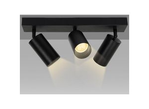 9442907568329 - Led Spotleuchte Deckenstrahler led wechselbar Warmweiß Doppelkopfstrahler Deckenleuchte schwenkbar Wandleuchte für Wohnzimmer Küche Esszimmer