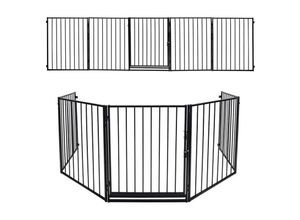 9442907587320 - Hengda Kaminschutzgitter Absperrgitter Treppengitter Kinder Türschutzgitter 5 Stück