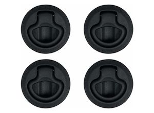 9454479664309 - 6 Stück Griff entriegelt bündiger Bootsriegel Marine-Riegel bündiger Zugriegel Slam-Slam-Hebegriffe DYNAUTRE-Lukendater harine