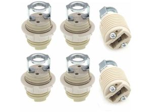9454531427521 - Dolaso - 6er-Pack G9-Lampenfassung mit Fassung G9-Halogenfassung mit Keramikgewinde
