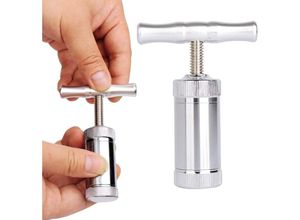 9459710088692 - T-Typ-Pollenpresse – Einhand-Kompressor für Kräuter Gewürze Knoblauch Pfeffer Salz – Pollenpresswerkzeug