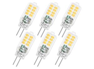 9459710246436 - G4-LED-Glühbirne 12 v 3 w nicht dimmbar 16 smd 300 lm Neutralweiß 4000 k entspricht 25 w G4-Halogenbirne G4-LED-Glühbirne für Kronleuchter