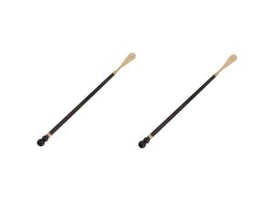 9459710451083 - Csparkv - Schuhlöffel aus Palisanderholz aus reinem Messing 58 cm + 1 grüner Pompon 9459710451083 - Csparkv - Schuhlöffel aus Palisanderholz aus reinem Messing 58 cm + 1 grüner Pompon