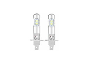 9459710499641 - Csparkv - Scheinwerferlampen 2x H1 6000K Super White 100W LED-Scheinwerferlampen-Kit Abblendlicht