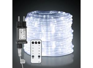 9460565010622 - LED Tube Lumière lumineux LED Tubes lumineux Extérieur et Intérieure pour Jardin Noël Mariage FêteSalle de Séjour LED Tuyau Bande IP65Blanc