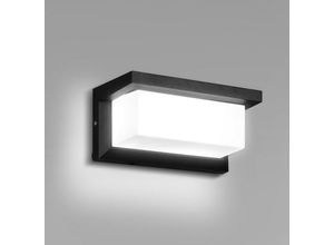 9460565024742 - Swanew - Applique murale led Plafonnier 18W Capteur descalier extérieur IP65 blanc froid