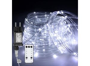 9460565031177 - Vingo - TolleTour led Lichterschlauch Außen Innen Hochzeit Dekor Lichterkette Lichtschlauch Lampe Kaltweiß 30m