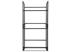 9469695493954 - SWANEW Étagère à caisses de boissons Étagère pour caisses de boissons Support bouteilles Rack à boissons 71x30x140cm