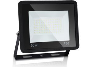 9475631378759 - Led Fluter Baustrahler 50W Strahler Kaltweiß Außenstrahler Arbeitsleuchte IP66 Wasserdicht Flutlicht Scheinwerfer - Swanew 9475631378759 - Led Fluter Baustrahler 50W Strahler Kaltweiß Außenstrahler Arbeitsleuchte IP66 Wasserdicht Flutlicht Scheinwerfer - Swanew