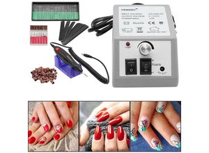 9475631412514 - Vingo - Elektrische Nagelfräser Pediküre Nagelfeile Maniküre Set Nagelschleifer Nagelstudio Fräser Nagel Design