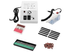 9475631413399 - Vingo - Elektrische Nagelfräser Nagelschleifer Schleifgerät set Nailart Maniküre & Pediküre Set Nagelfräser