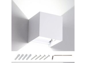 9475631438781 - Led Wandleuchte Wandleuchten IP65 Wohnzimmer Flurlampe Treppen Wandlampe Außen Deko 12W Weiß Kaltweiß - Vingo 9475631438781 - Led Wandleuchte Wandleuchten IP65 Wohnzimmer Flurlampe Treppen Wandlampe Außen Deko 12W Weiß Kaltweiß - Vingo