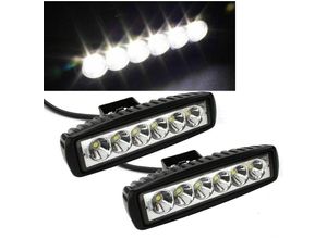 9475631440050 - Led Arbeitsscheinwerfer 12V 24V led Scheinwerfer Traktor Arbeitslicht Led Scheinwerfer 12v traktor für Offroad suv atv Led Strahler Auto 18W 2