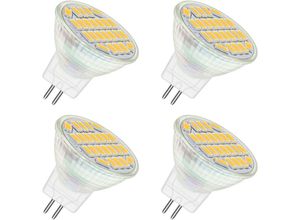 9479461630711 - MR11 GU4 12V led 4W Warmweiß 3000K 350LM 120° 35mm MR11 35W Halogenäquivalent ac dc 24V 12V GU4 LED-Einbaustrahler für Wohnmobil-Küchenmöbel