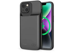 9490713927434 - Techprotect - Tech-Protect PowerCase Hülle kompatibel für iPhone 14   14 Pro mit intigriertem Akku 4800mAh schwarz