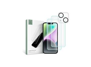 9490713929735 - Dobe - 4in1 Displayschutz Set Schutzglas Kameraschutz kompatibel mit iPhone 14 Plus