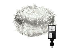 9496895825605 - 30M 300 Lichterkette led Lichterkette Kaltweiß 8 Lichtmodi Party Garten Innen Außen Deko Weihnachtsbeleuchtung - Vingo