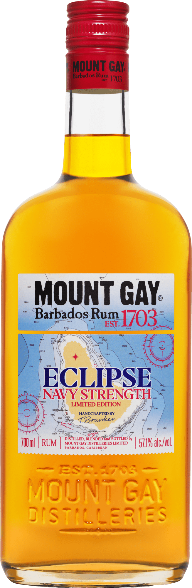 9501007854623 - Mount Gay »Exlipse Navy Strength« Rum