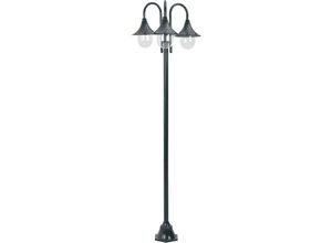 9501135174532 - Prolenta Premium - Garten-Pollerleuchte E27 220 cm Aluminium - Grün