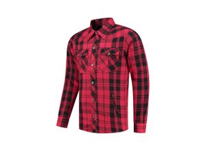 9501194499416 - Motorradjacke Rusty Stitches Neil Schwarz-Rot 9501194499416 - Motorradjacke Rusty Stitches Neil Schwarz-Rot