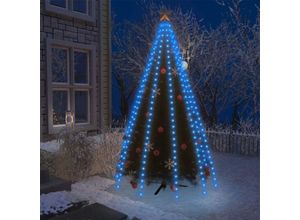 9501285879424 - Weihnachtsbaum-Lichternetz mit 250 LEDs Blau 250 - Blau - Prolenta Premium