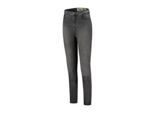 9501318491463 - Motorradjeans Rusty Stitches Emma Damen Schwarz