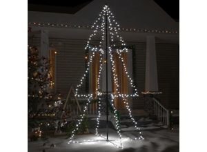 9501456478746 - Weihnachtsbaum in Kegelform 300 LEDs Indoor & - Weiß - Prolenta Premium