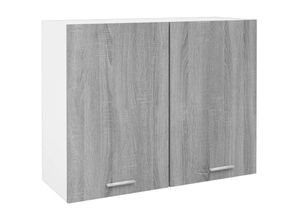 9501761881750 - Hängeschrank Grau So 80x31x60 cm - Grau - Prolenta Premium