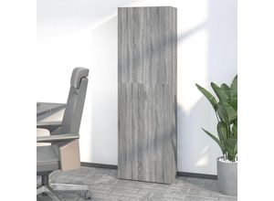 9502698943276 - Prolenta Premium - Büroschrank Grau So 60x32x190 cm - Grau