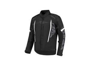 9503337514635 - Motorradjacke Rusty Stitches Pete Schwarz-Pixel-Weiß