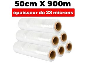 9503592684753 - Europalamp - 6 rollen transparenter streckenfilm 50cm900m und 23 Mikron Dicke µ