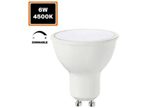 9503659332849 - Europalamp - Ampoule GU10 6W Dimmable Blanc Neutre 4500k Haute Luminosité