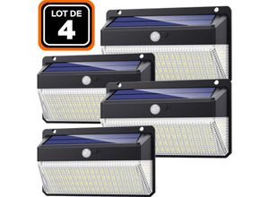 9504877548197 - Europalamp - 4ER-PACK solarstrahler bewegungsmelder 228 st led 2000 lumen