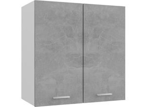 9506338956558 - Prolenta Premium - Hängeschrank Betongrau 60x31x60 cm Holzwerkstoff - Grau