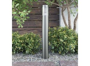 9506686967855 - Prolenta Premium - Outdoor Pollerleuchte Edelstahl - Silber