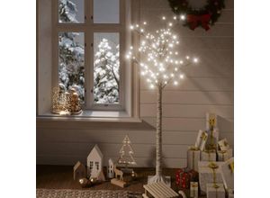 9506978119573 - Prolenta Premium - Weihnachtsbaum 140 LEDs 15 m Kaltweiß Indoor - Weiß