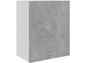 9507638382993 - Prolenta Premium - Hängeschrank Betongrau 50x31x60 cm Holzwerkstoff - Grau