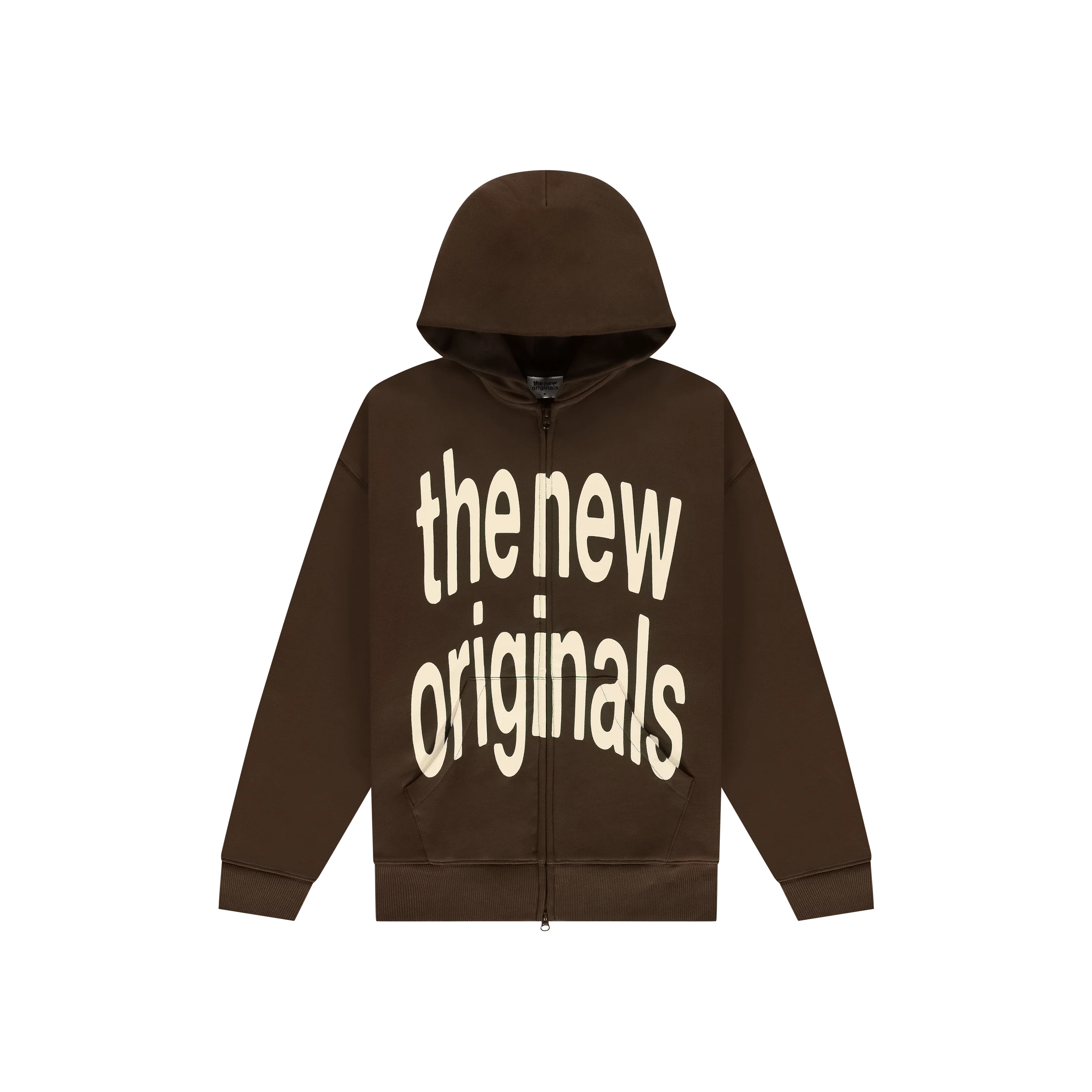 9507988876241 - Zipper Hoodie mit großem Logo The New Originals