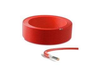 9508429534966 - Solarkabel 6mm² rot 25m H1Z2Z2-K Solarleitung für Photovoltaik & Solaranlagen