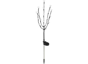 9508449879696 - Prolenta Premium - LED-Gartenleuchte Blütenbaum 20 Lampen - Mehrfarbig