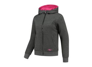 9509587998225 - Motorradjacke Rusty Stitches Wendy Damen Grau-Rosa