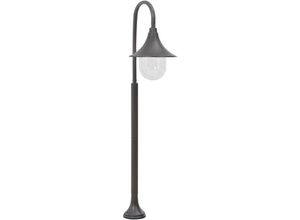 9509699587355 - Prolenta Premium - Garten-Pollerleuchte E27 120 cm Aluminium - Braun