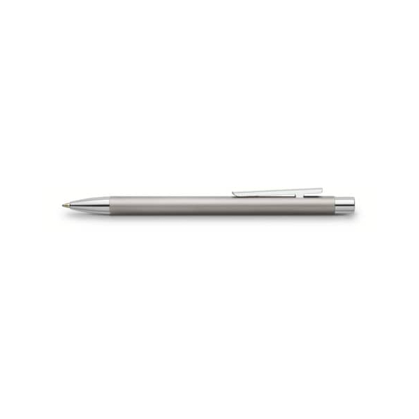 9555684674418 - Kugelschreiber NEO Slim - B Edelstahl matt 9555684674418 Faber-Castell