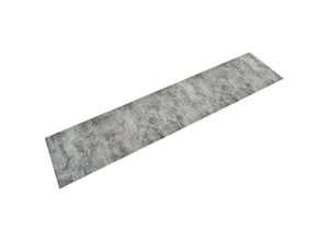 9555686649131 - Maisonchic - KüchenTeppichKüchenmatteKüchenvorleger Waschbar Beton 60x300 cm Samt VESS788408